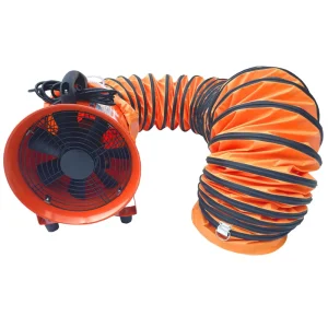 Industrial 200mm*5m PVC Duct Marine Flexible Duct Exhaust Hose