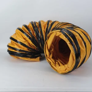 Industrial 550mm 5m High Temperature Fire Resistant Spria Duct PVC Flexible Hose
