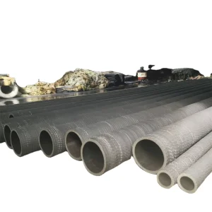 Industrial 8 inch EPDM Air Hose for Oil Acid Alkali Suction and Discharge High Strength Corrosion Resistant
