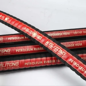 Industrial Abrasion Resistant Flexible Rubber Hose for Oil Diesel Gasoline Custom Cutting Processing Available