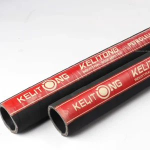 Industrial Black Fuel Delivery Water Suction Discharge Hose Smooth Surface Tank Truck Oil Rubber Hose Custom Cut Available