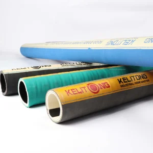 Industrial Black Rubber Suction Hose NBR/EPDM Material Acid Resistant for Chemical Applications Custom Cutting Service Available