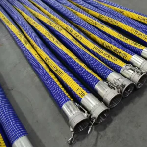 Industrial Chemical Composite Hose for Solvent Paint Additive Transfer with Camlock Connector