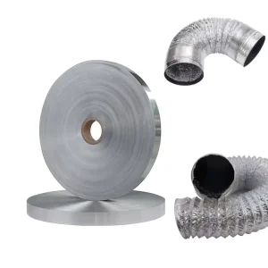 Industrial Composite Aluminum Foil Roll for Air Conditioning Hoses and Ventilation Pipes Flexible & Anti-Corrosion