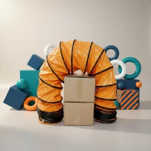 Industrial Design Ventilating Flexible Ducting Hose Outdoor Ventilation Fans Workshop Farmhouse Warehouses Basement