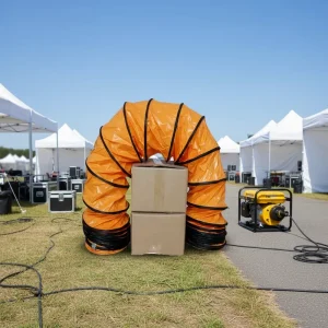 Industrial Design for Ventilating Flexible Ducting Hose for Outdoor Ventilation Fans Warehouses Basement