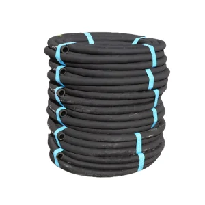 Industrial Dry Ice Shot Blast Compatible Sandblasting Hose Kit 1/2 Inch 3/4 Inch ID Options Black Synthetic Rubber Air Hose