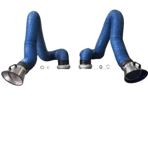 Industrial Dust Welding Fume Extraction Arm Flexible Suction Arm Dust Collector Duct Hood