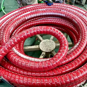 Industrial EPDM Steel Wire Braided Chemical Resistant Rubber Hose for Chemical Transfer