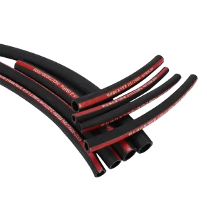 Industrial Flexible Customized One Layer Braided Rubber High Temperature High Pressure Resistant Steam Hose Cutting For Steam