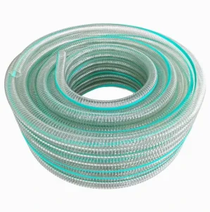 Industrial Flexible High Pressure Durable PVC Steel Wire Reinforced Water Hose