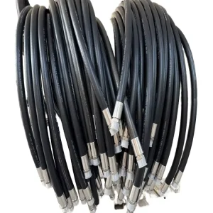 Industrial Flexible High Pressure LPG Propane CNG Gas Hose Steel Wire Braided NBR Rubber OEM Customizable Weather Resistant