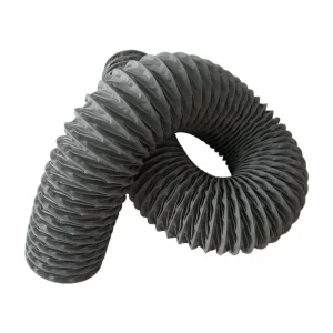 Industrial Flexible PVC Air Duct Hose 10m 100mm Fire Resistant for Air Conditioning