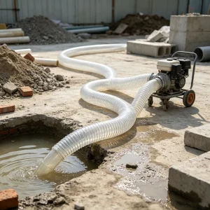 Industrial Flexible PVC Steel Wire Reinforced Vacuum Suction Hose