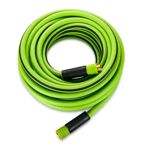 Industrial Grade 150ft Green Magic Water Hose Anti-Kink High Pressure Flexible Pipe Brass Fittings Farm Large Area Irrigation