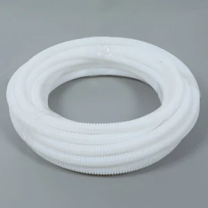 Industrial Grade Corrosion Resistant Flexible PTFE PFA FEP Corrugated Hose Tube Pipe for Chemical & Food Transfer