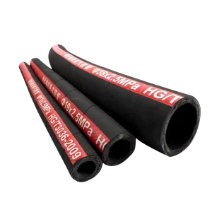 Industrial Grade High Heat Resistance 1 Layer Spiral Steel Wire Reinforced Steam Rubber Hose For Chemical Factory