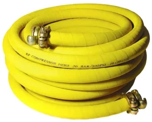 Industrial Grade Reinforced Rubber Air Hose High Pressure PSI Abrasion Resistant