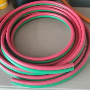 Industrial Grade Twin Soft Welding Hose Blue Red Braid Rubber 6mm-10mm -20C~60C