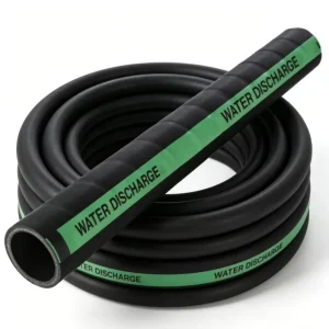 Industrial Heavy Duty Flexible Synthetic Rubber 300 PSI SBR Steel Wire Reinforced Large caliber Water Discharge Hose Pipe