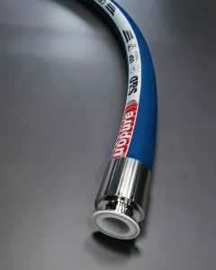 Industrial Heavy Fuel Oil Unloading Hose Flange Rubber Flexible PVC Composite Hose High Tensile Steel Wire Reinforced Cutting
