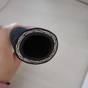 Industrial High Pressure Hydraulic Air Hose Pipe 1/4 3/8 1/2 & 2 Inch Wire Braided Cutting Service