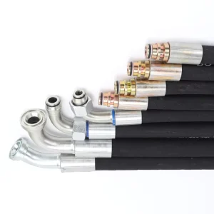 Industrial High Pressure Hydraulic Brake Hose Pipe Factory Price Rubber Hydraulic Oil Hose