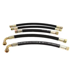 Industrial High Pressure Oil Pipe Heavy Duty Hydraulic Hose Replacement Part