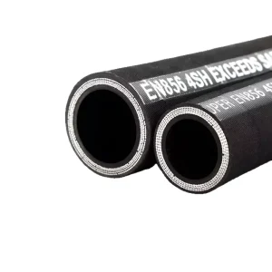 Industrial High Pressure Rubber Tube Hydraulic Rubber Hose for Construction Machinery Vehicle Oil and Water Delivery