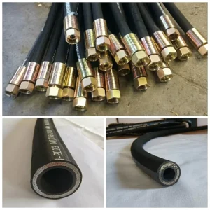 Industrial High Temperature Extruded Vacuum Silicone Rubber Exhaust Hose Custom Cutting Service 1.2mm Wall