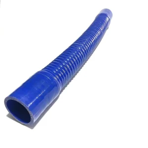 Industrial High Temperature Resistant Flexible Steel Wire Corrugated Fluorosilicone Radiator Hose Cutting Service 3.5-6mm Wall