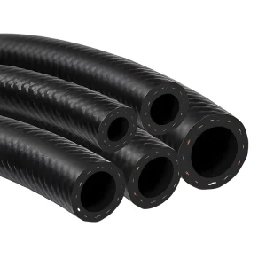 Industrial Nitrile Rubber Hose Wire Reinforced For Automotive OEM Customization High Oil Gas Diesel Compatible -40C
