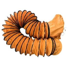 Industrial PVC Flexible Duct Hose Air Ventilation Confined Space Venting Plastic Tubes
