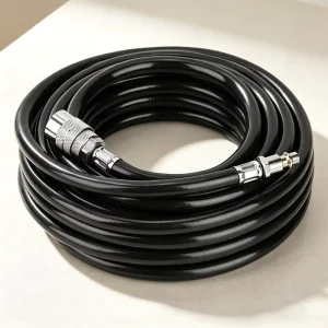 Industrial PVC High Pressure Air Hose with Standard Quick Connectors for Air Compressor Equipment and Construction