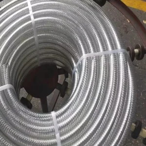 Industrial PVC Steel Wire Reinforced Hose Spring Water Pump Suction Hose