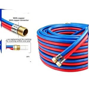 Industrial Production Line Use 20Bar Working 60Bar Burst 3 1 Safety Anti Kink UV Resistant 3 Layer Braided Extruding Air Pipe