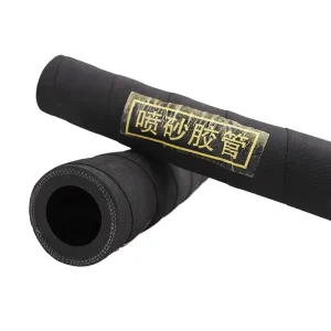 Industrial Sandblasting Rubber Hose Steel Wire Reinforced High Abrasion Resistant Heavy Duty Sand Blast Hose Surface Preparation