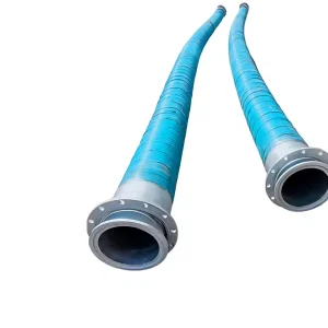 Industrial Sewage Dredging Pipe Wear-resistant Large Caliber Flanged Suction Drainage Hose Large Caliber Slurry Hose