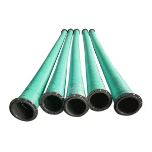 Industrial Sewage Dredging Pipe Wear-resistant Large Caliber Hose Flanged Suction Drainage Hose Large Caliber Slurry Hose
