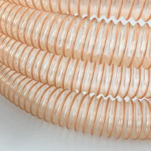 Industrial Steel Wire PU Duct Hose CE ISO Certified Strong Structure for Irrigation Vacuum Conveying & Fume Exhaust