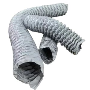 Industrial Style PVC Nylon Fabric Duct Hose Flame Retardant for Air Conditioning Workshop Ventilation HVAC Systems Parts