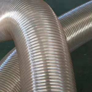 Industrial Vacuum Cleaner PU Spiral Reinforced Hose Steel Wire Air Duct Hose