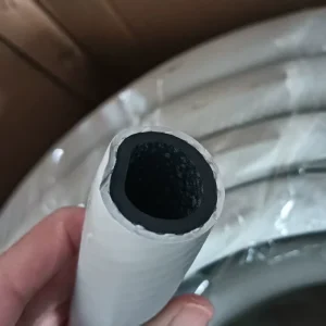 Inner Black Outer White High Resistant Automotive Braided EPDM Rubber Hoses Flexible Intake Air Water Hose Customized Cutting