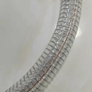 Inner Diameter Thirty two Millimeters Wall Thickness Three Millimeters PVC Steel Wire Reinforced Hose