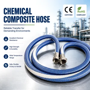 Integrated Connector Chemical Composite Hose Anti-detachment High-pressure Chemical Fluid Transfer Hose