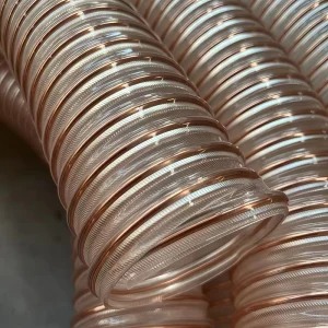Internal Smooth Duct Reinforced TPU with Flexible Steel Wire Polyurethane Hose Plastic Tubes Product