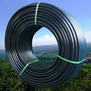 Irrigation Plastic Pipe Agricultural Farm Micro Black Watering Hose 16 20 25mm Diameter Plastic Coil Tubes