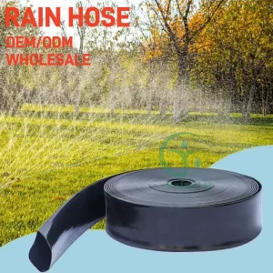 Irrigation System 25mm 32mm Rain Pipe Hose Rain Tape Micro Spray PE Layflat Hose System Design Sprinkler Hose