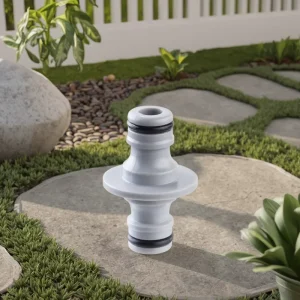 Irrigation Water Pipe Quick Male Connector 2 Side Adapter for Hose Connection ABS Plastic Eco Friendly BS Standard 1/2”