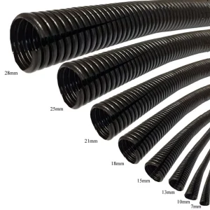 JAR Manufacturer PA V0 Plastic Electrical Corrugated Tube Conduit Pipes ROHS Nylon Flexible Conduit